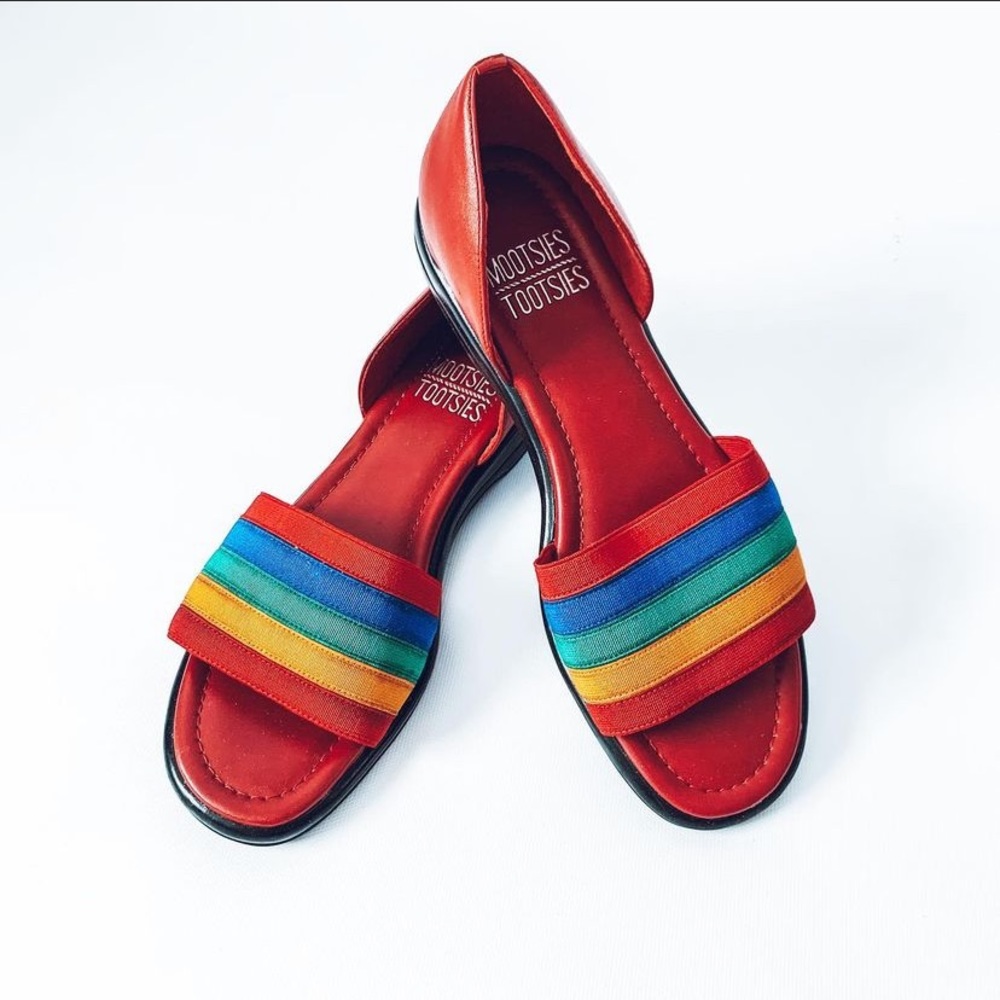 Rainbow sandals